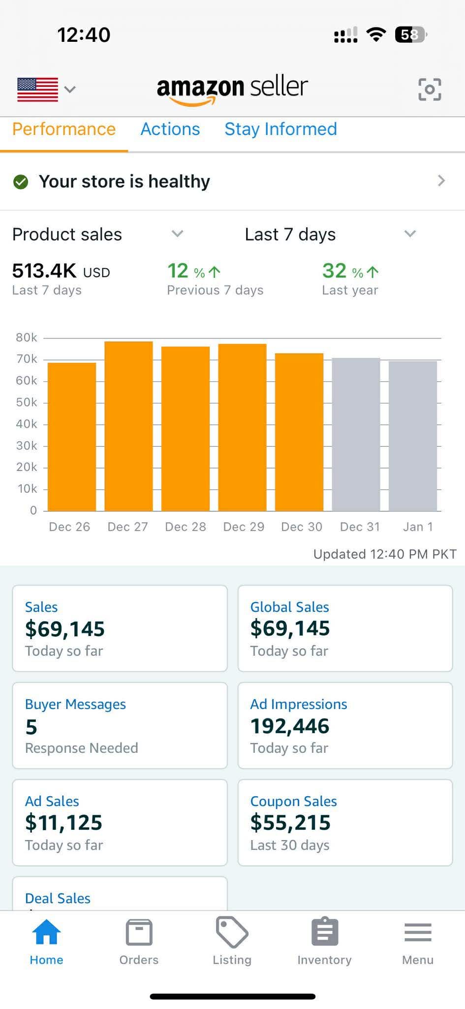 Amazon scaling results result 1