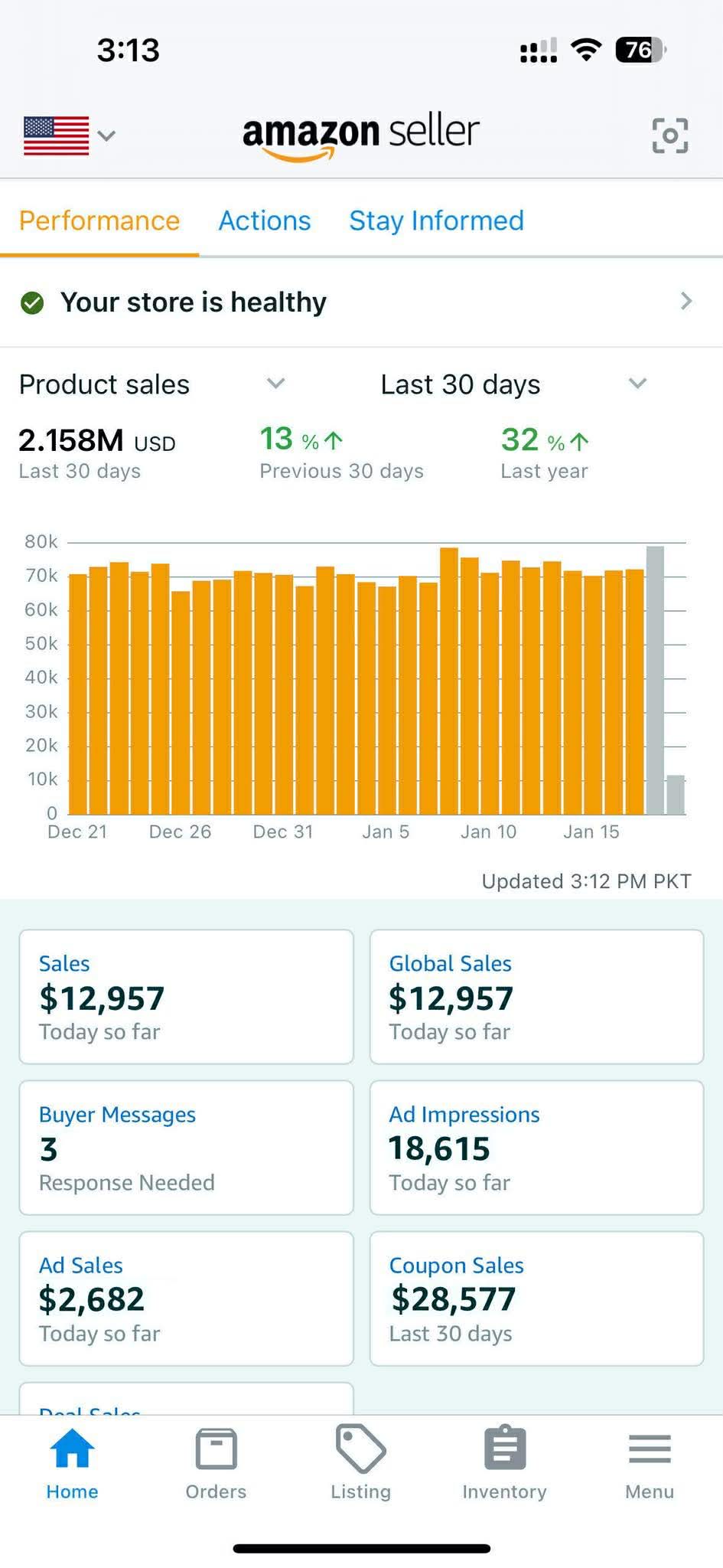 Amazon scaling results result 2